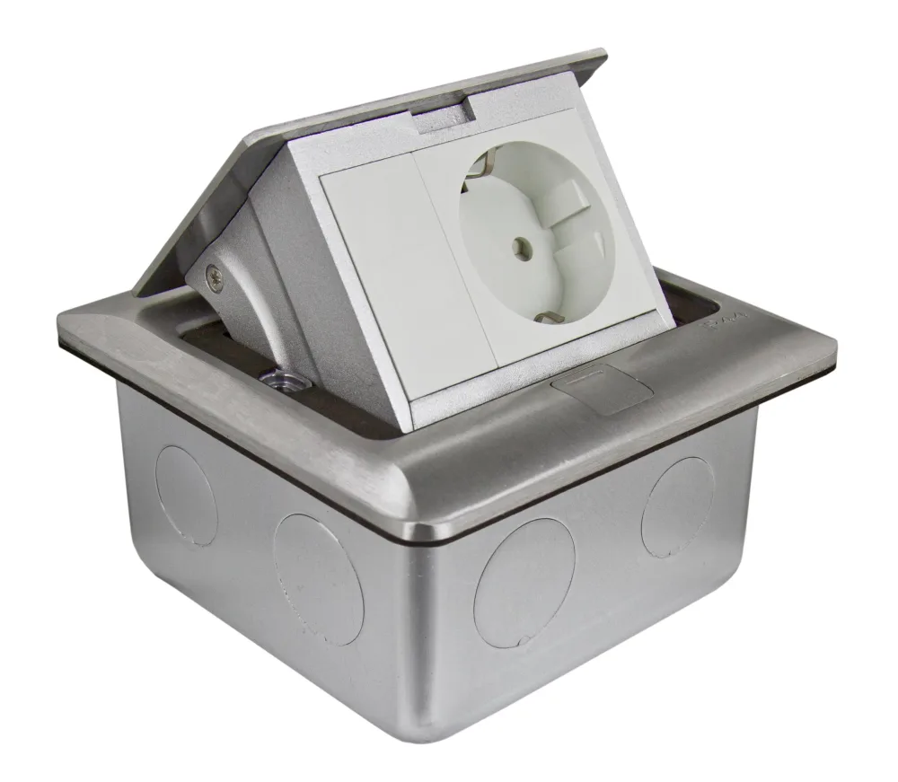 Schneider Electric Unica System+ Golvbox 1 uttag, jordat
