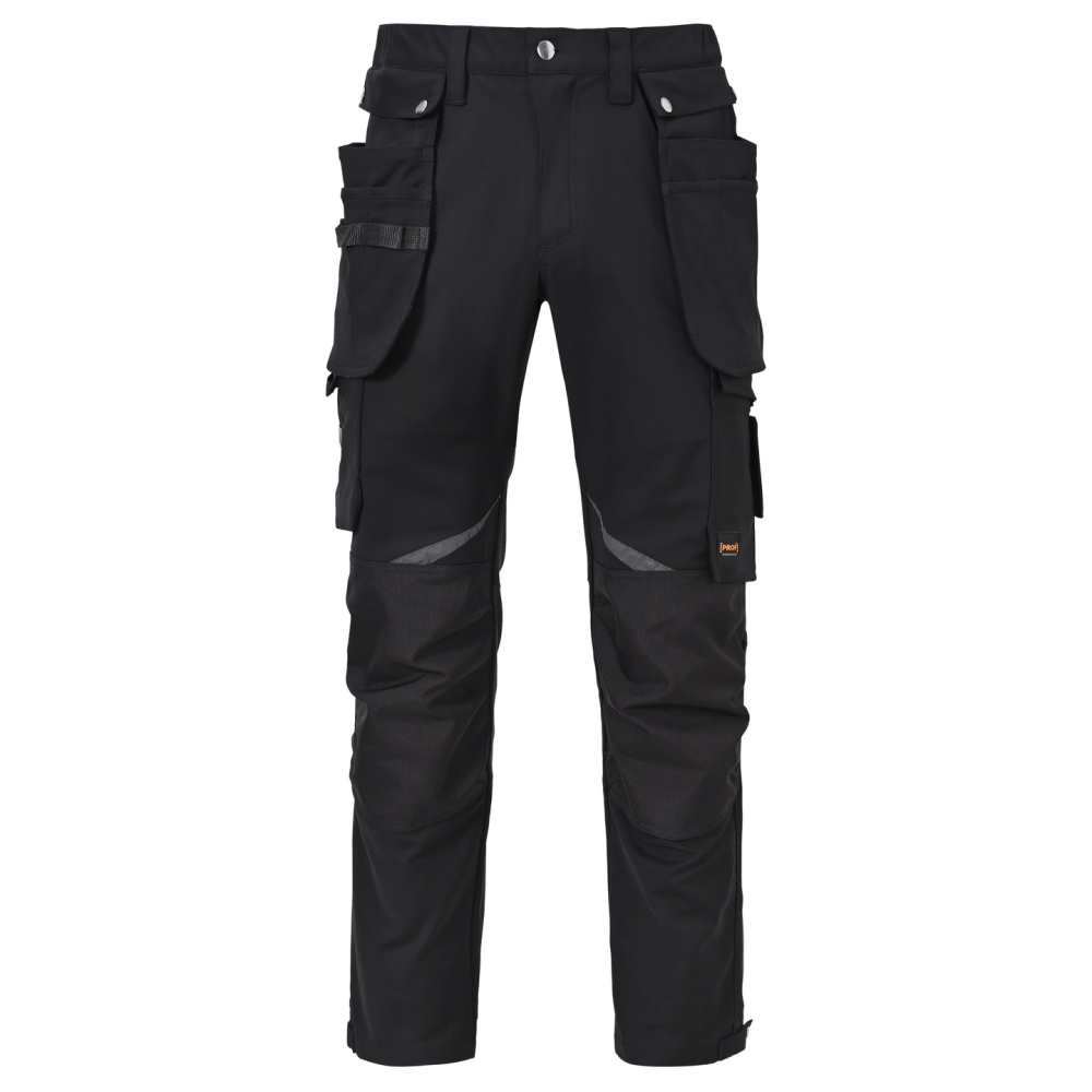 BYXOR PROF STRETCH SVART 54