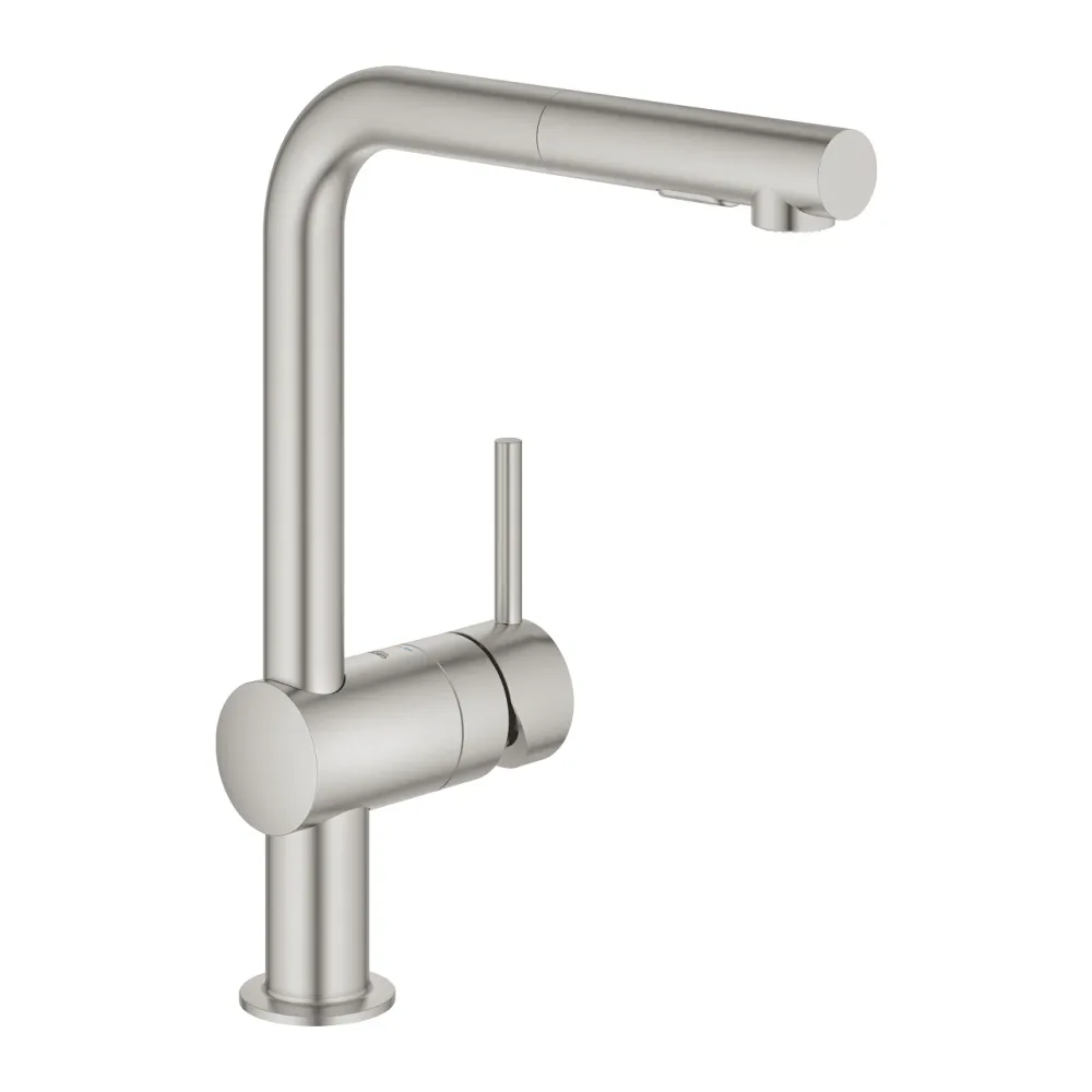 Grohe Minta Köksblandare med L-pip SuperSteel