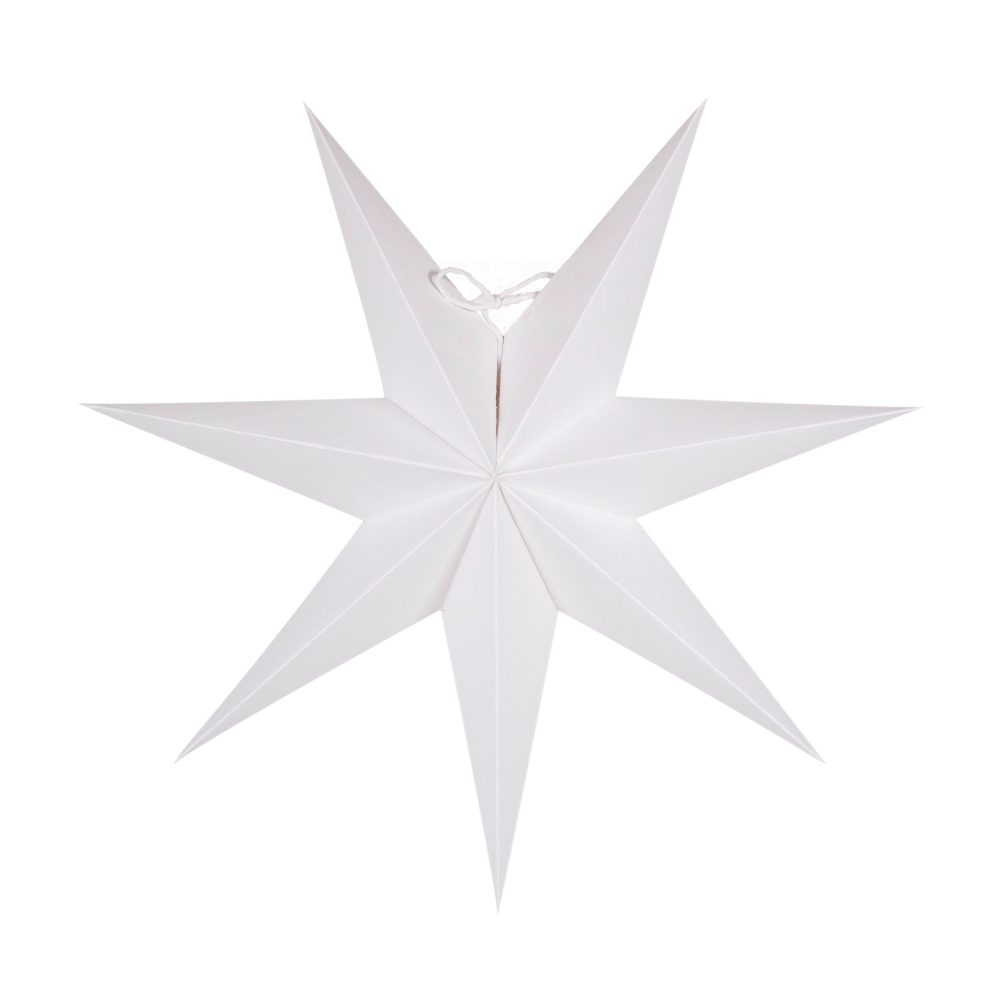 Greta julstjärna vit, 44 cm