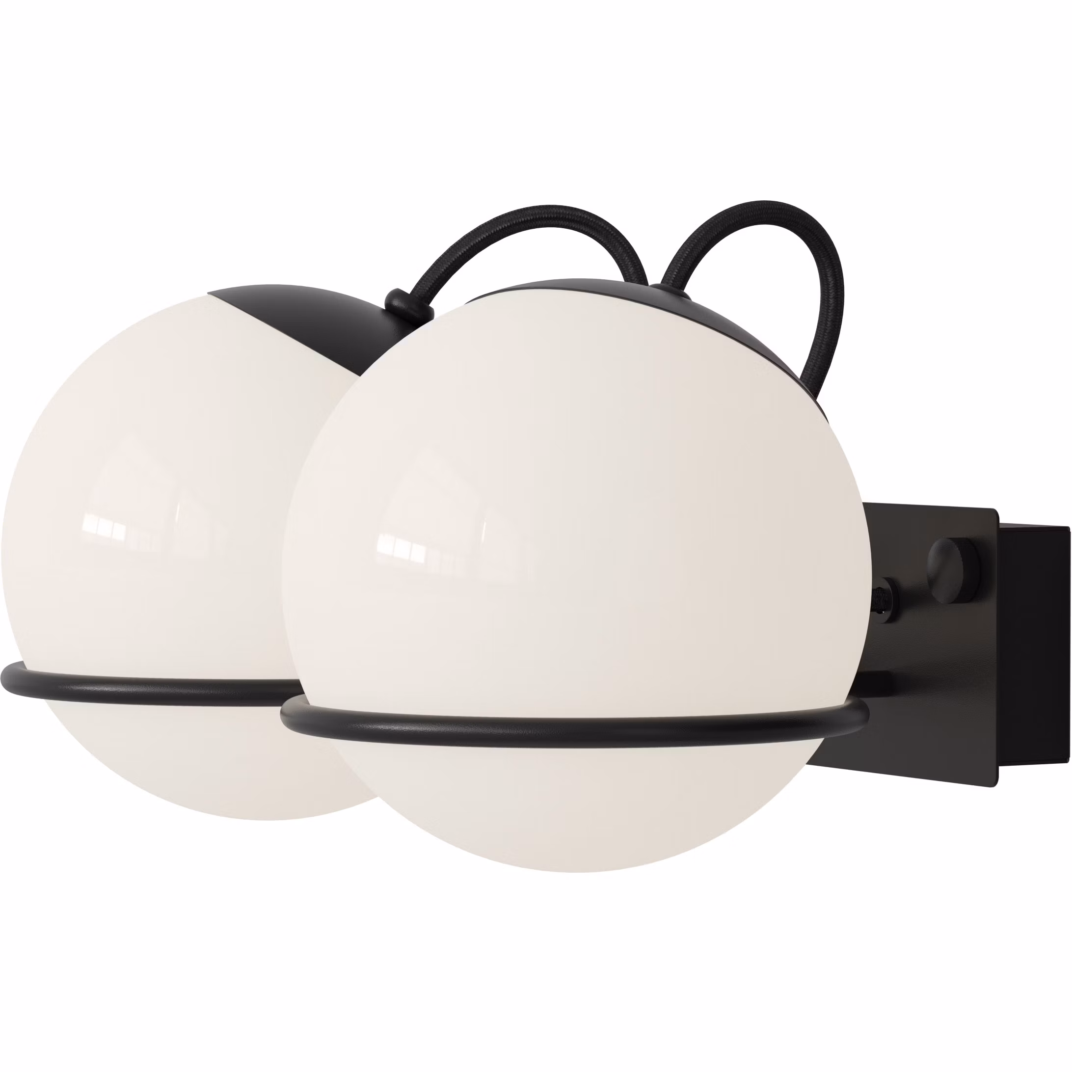 Model 237/2 Vägglampa, Svart