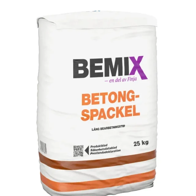 Bemix 52342 Betongspackel 25 kg, cementbaserad