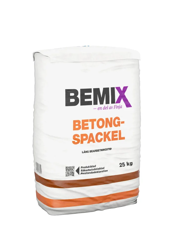 Bemix 52342 Betongspackel 25 kg, cementbaserad