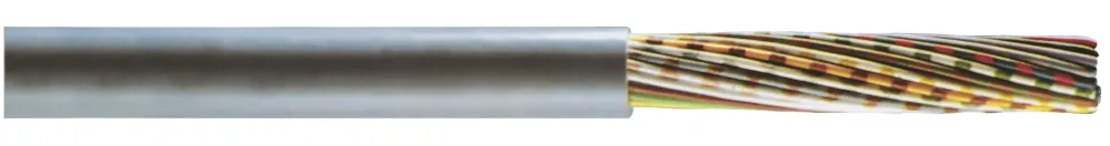 Rutab Novotronic LiYY Elektronikkabel 12 ledare, Ø6,8 mm 1 m, kapad