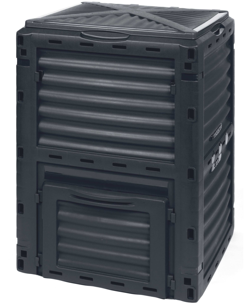 TRÄDGÅRDSKOMPOST GREENLINE EASY SVA 300L, SVART 300L