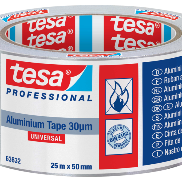 ALUMINIUMTEJP TESA 63632 25M 50MM