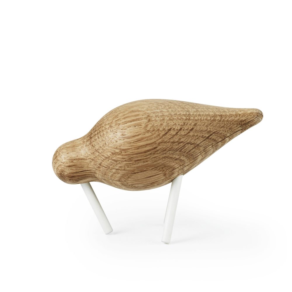 Shorebird ek-vit, liten