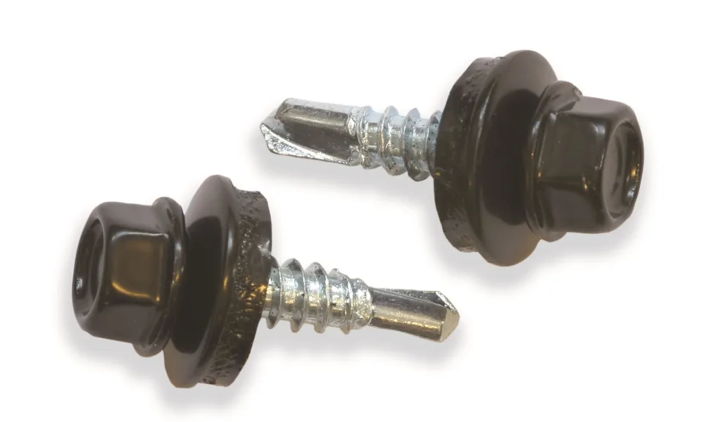 Ejot 860020 Byggskruv 4,8 mm SAPHIR FZB 4,8 x 20 mm/L, VIT 9010, 250-pack