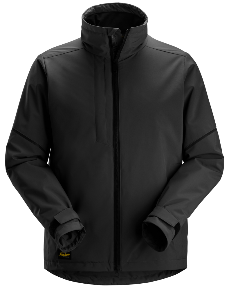 FLEECEFODRAD SNICKERS WORKWEAR JACKA AW WS, SVART STL: XXXL