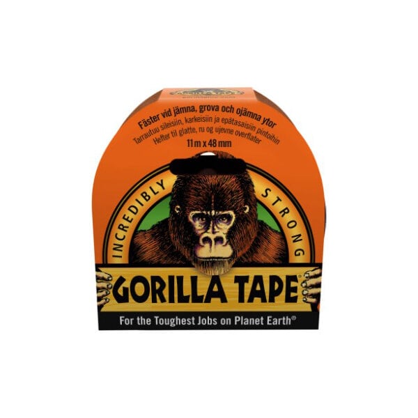 Kjøp Gorilla Gorillateip svart