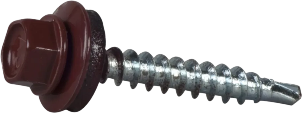 ESSVE 10563228 Farmarskruv 4,8 x 35 mm, borrspets, 2250-pack Vit