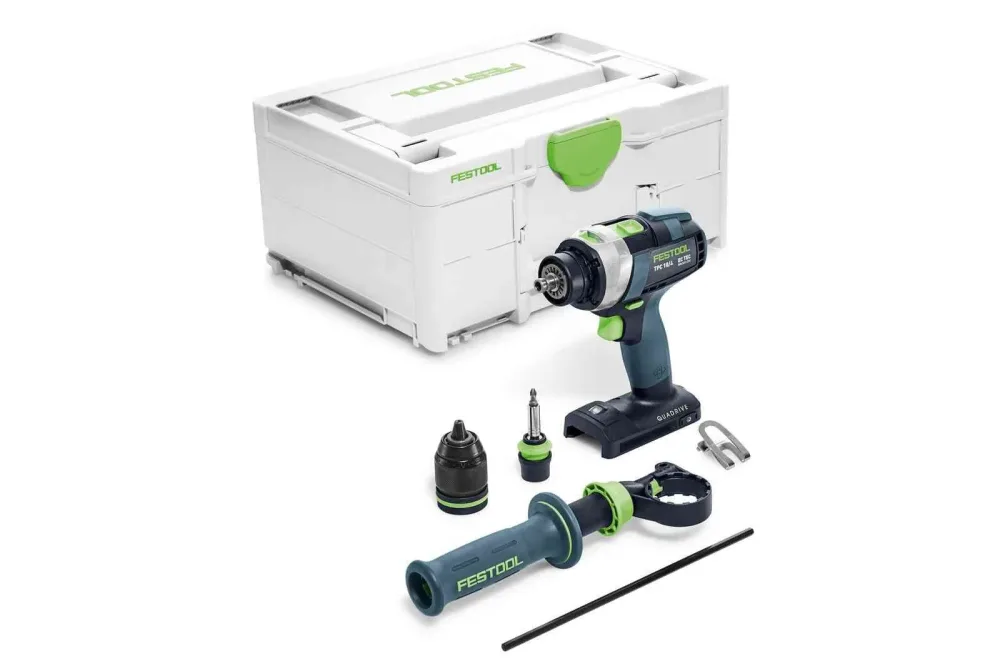 Festool QUADRIVE TPC 18/4 I-Basic Slagskruvdragare utan batteri och laddare