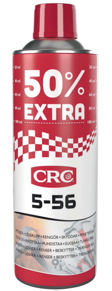 UNIVERSALOLJA CRC 5-56 +50% EXTRA 0,3L