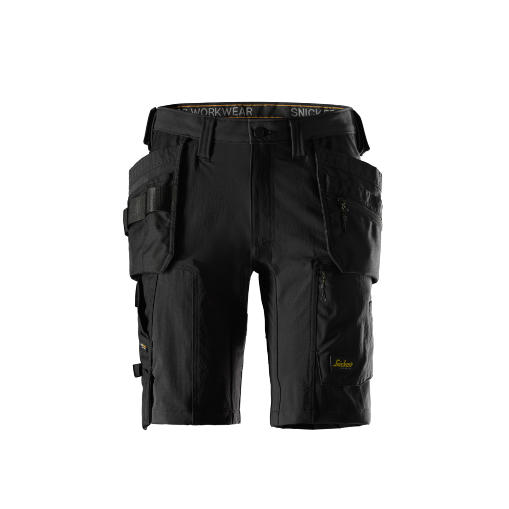 STRETCHSHORTS AW HF SVART STL 62