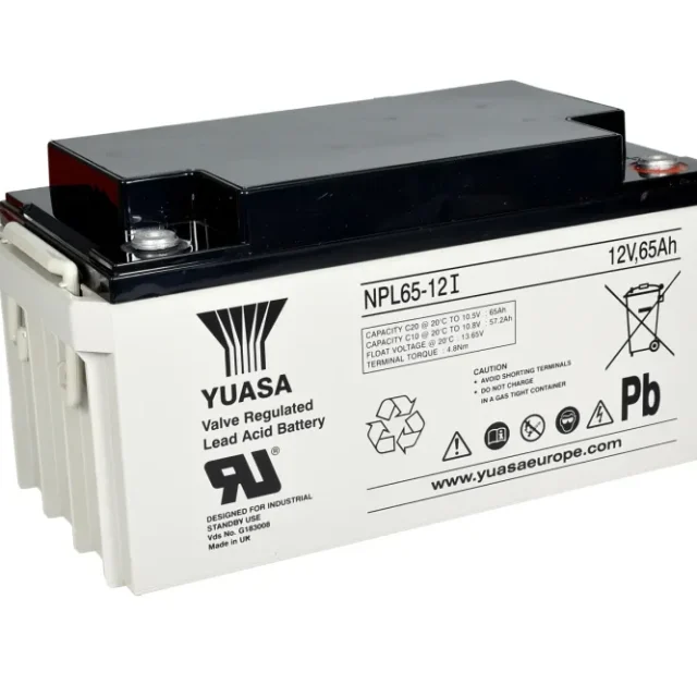 Yuasa NPL65-12I Batteri 12V, 65 Ah