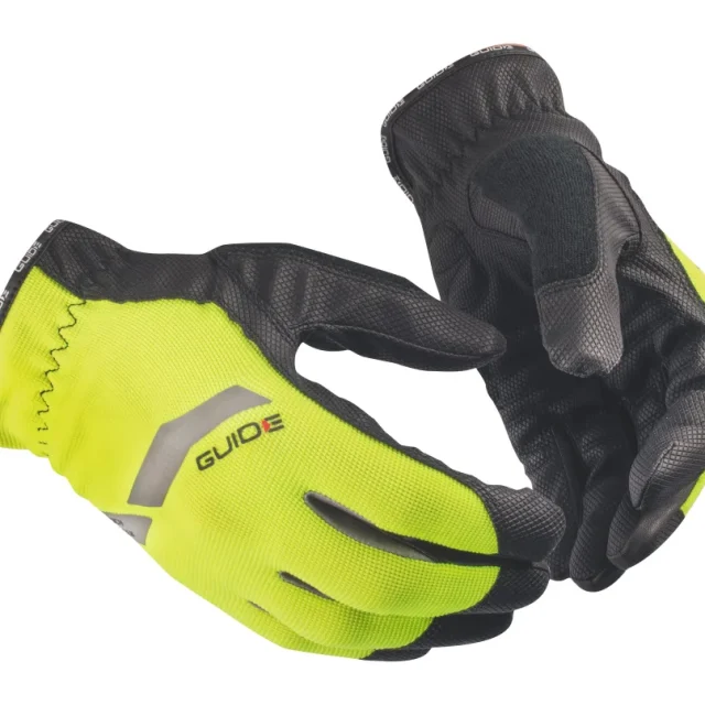 Guide Gloves 5121 Handske Hi-Viz, touch, syntet 10