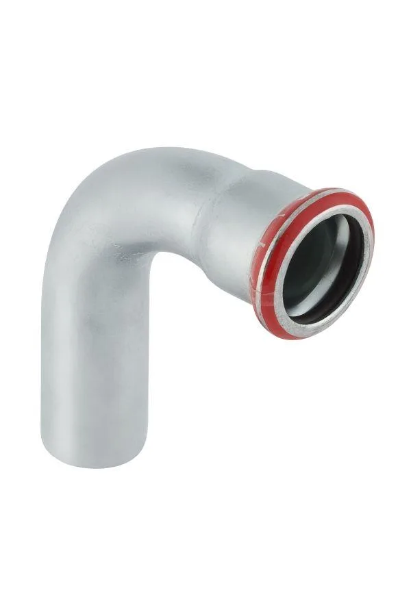 Geberit 1551092 Böj 90°, 1 muff, pressmuff x spetsände 54 x 54 mm