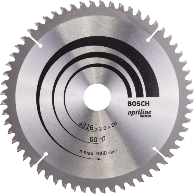 Bosch 2608640433 Optiline Wood Sågklinga 60T