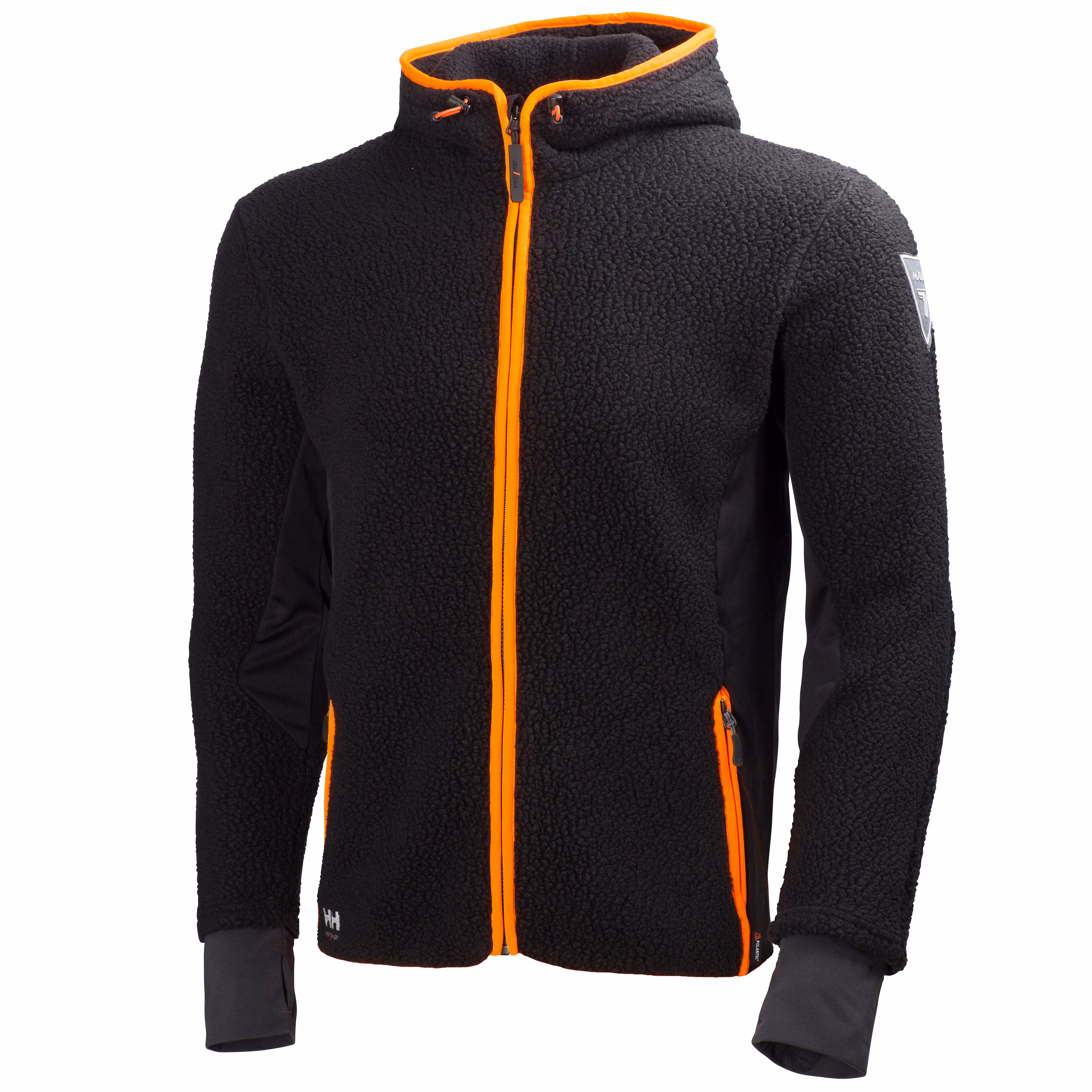 Kjøp Helly Hansen Workwear Pelsfiberjakke Chelsea Evolution med hette, svart.