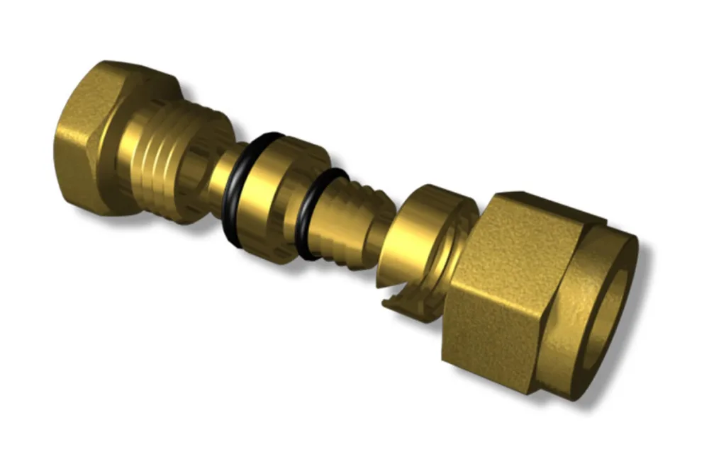 LK Systems 2417465 Koppling 12 mm x G15 Invändig gänga