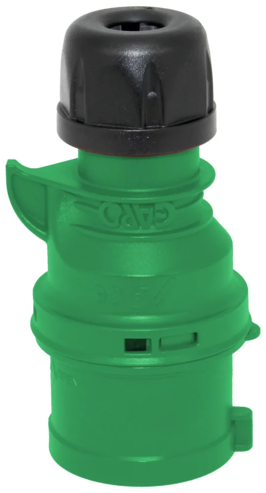 Garo P 432-2 S Stickpropp IP44, 5-polig, 32A Grön, 2 h