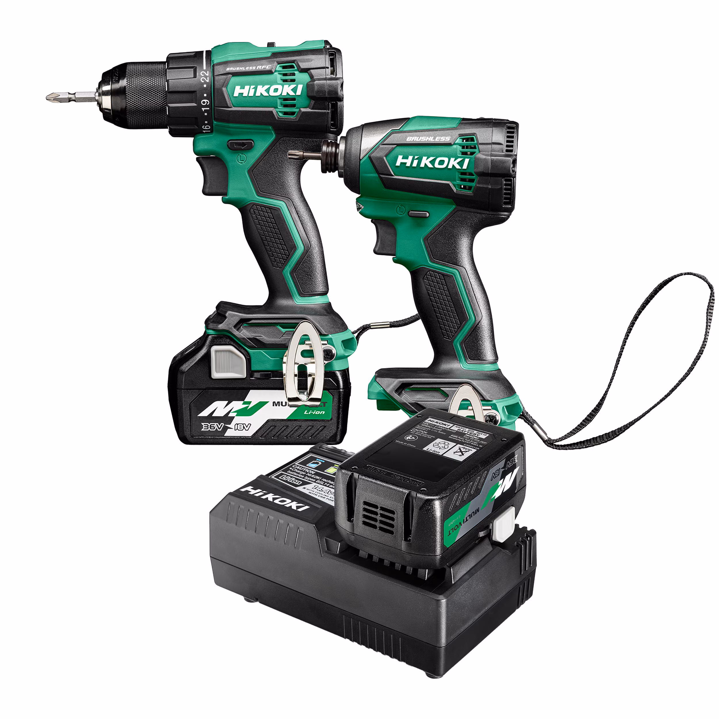 Kjøp HiKOKI Kombikit 18V, KC18DE (DS/WH) 5 Ah Multi Volt