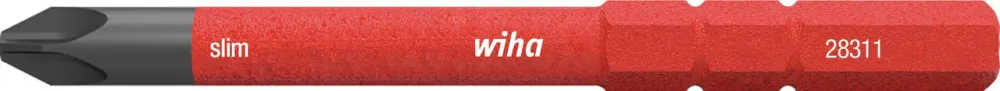 Wiha slimBit 43116 Bits PH, 75 mm,1000 V PH0x75 mm