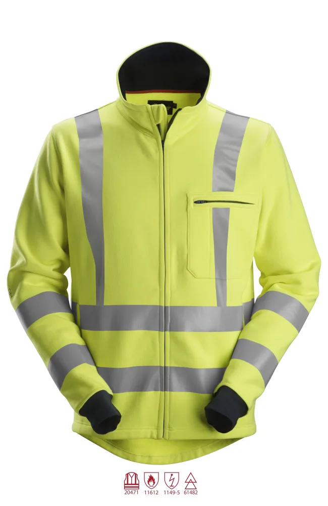 Snickers Workwear 2864 ProtecWork Jacka varsel, gul XL