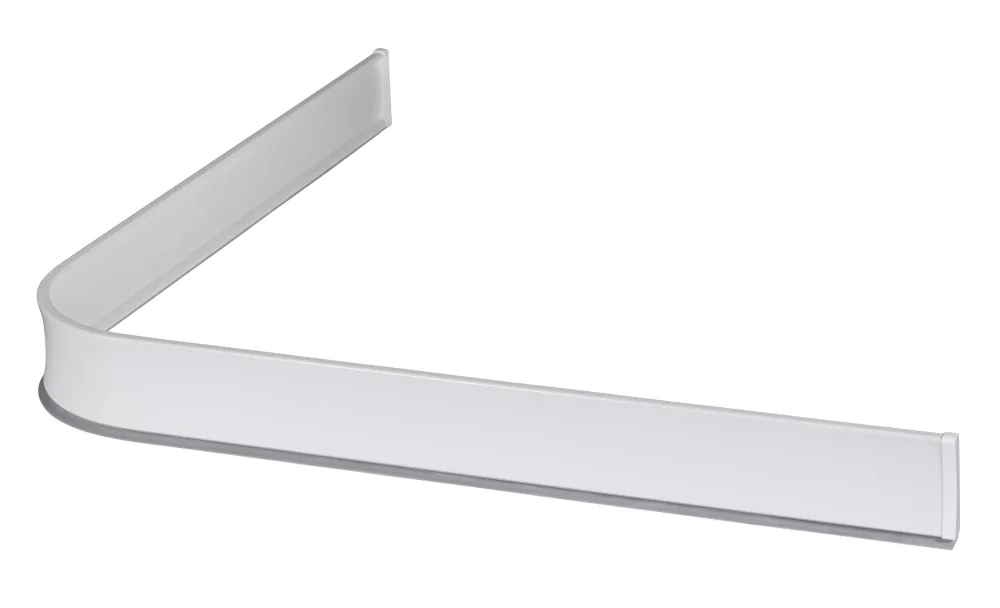 Leijma 8104 Duschsarg vinkel, vit, 93x170 cm Vänster - Bild 2