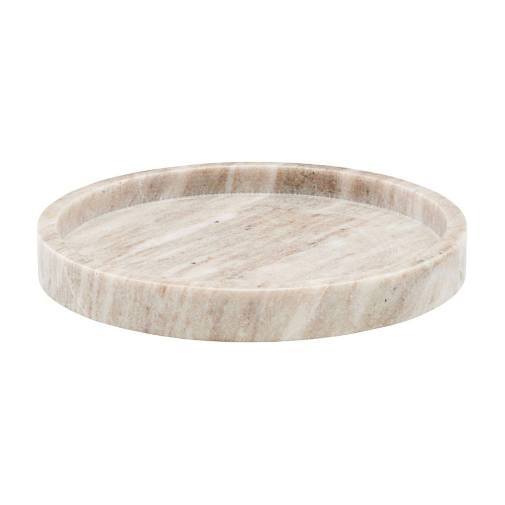 bricka beige, 25 cm