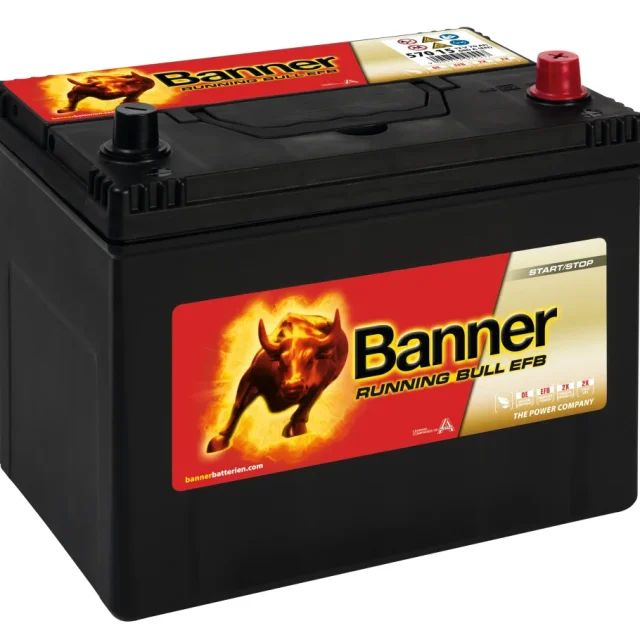 Banner Running Bull EFB 57015M Startbatteri 12V, 70 Ah