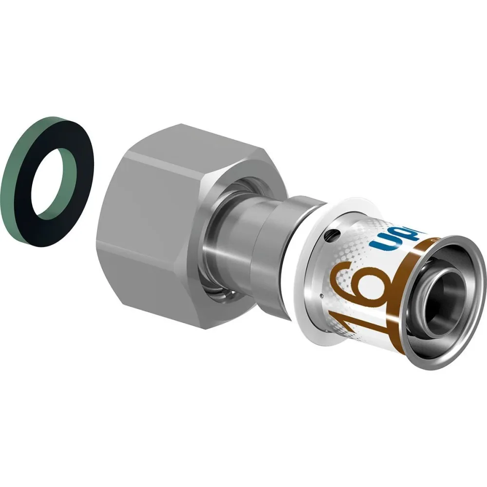 Uponor S Press Plus 1899456 Övergång med löpmutter 25 x 25 mm