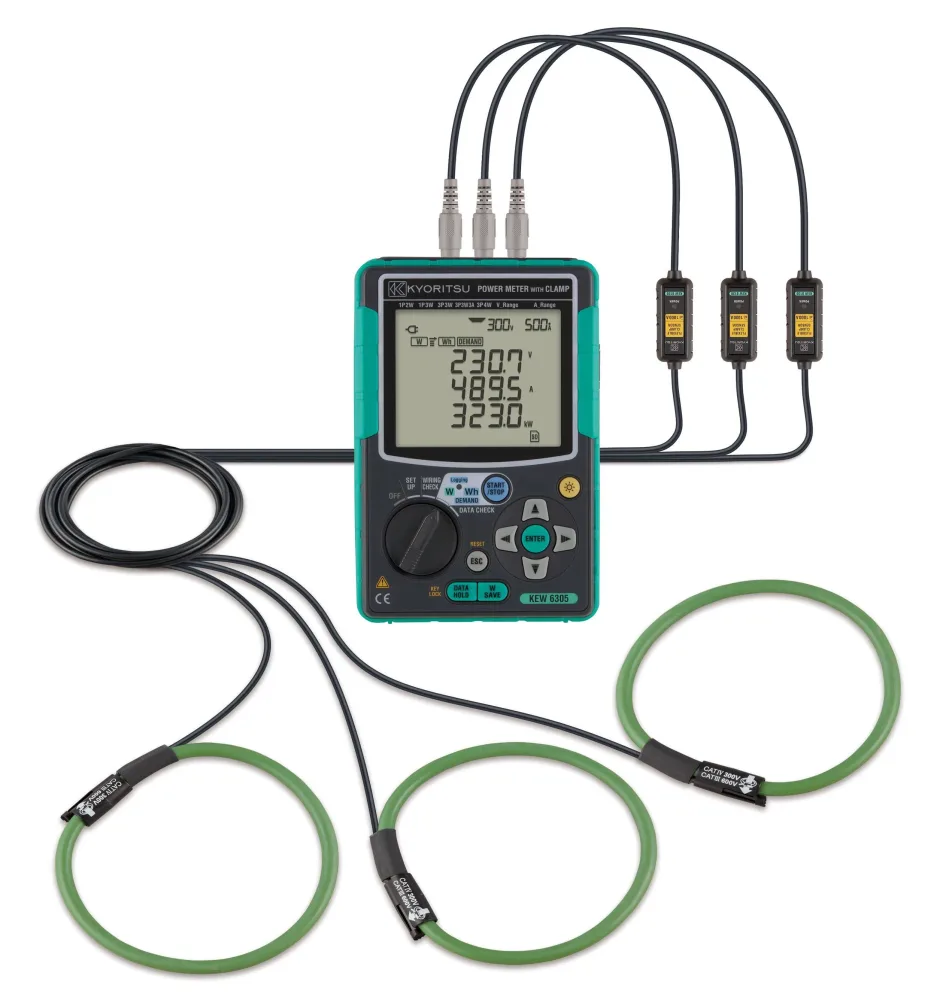Kyoritsu 6305 Analysator med Bluetooth