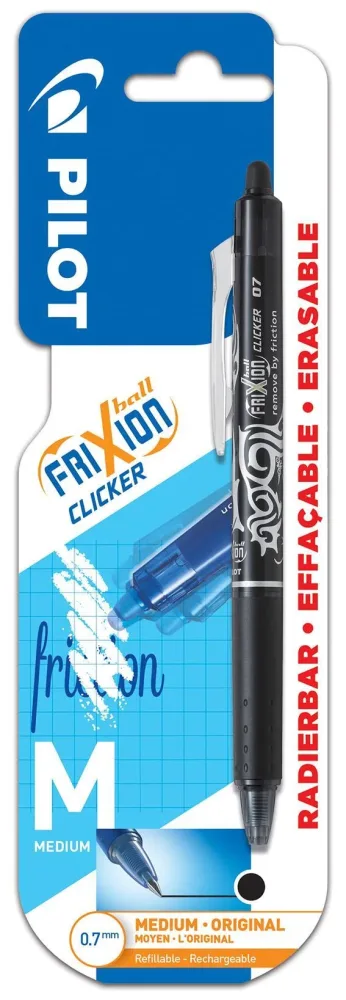 Pilot FriXion Ball Clicker Penna raderbar, 0,7 mm Röd - Bild 2