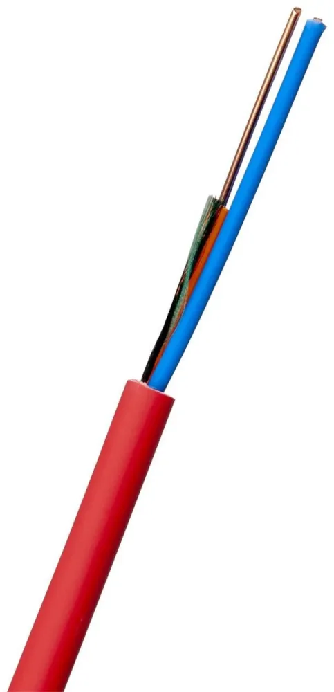 Nexans EQQYB EASY Larmkabel 2x1.0 mm, röd 500 m, bobin