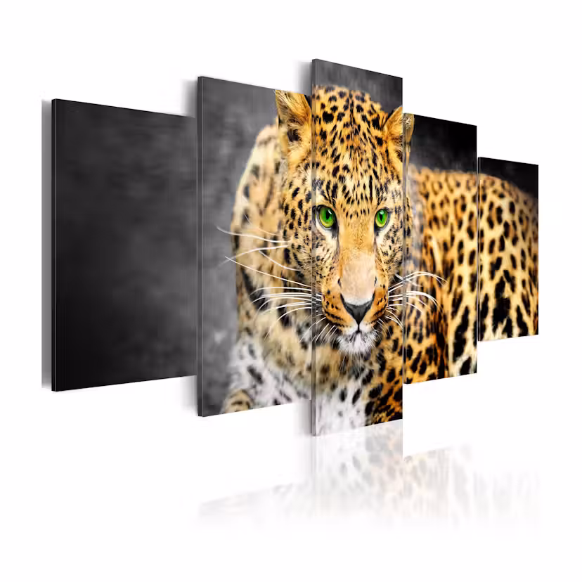 Tavla Arkiio Green Eyed Leopard 200x100 cm