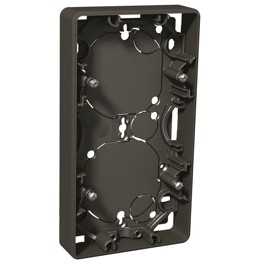 Schneider Electric Exxact Förhöjningsram Antracit, 21 mm 1-fack - Bild 2