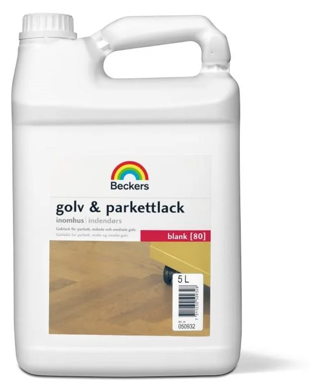 Beckers 710009961 Golv- och parkettlack halvmatt 5 l - Bild 2