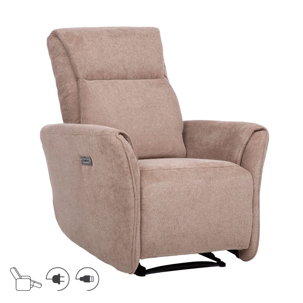 Reclinerfåtölj Lavor med elektrisk mekanism