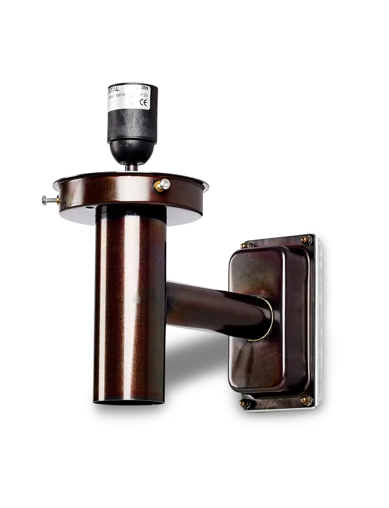 Westal Harry Väggfäste 244 x 259 mm, E27 Koppar