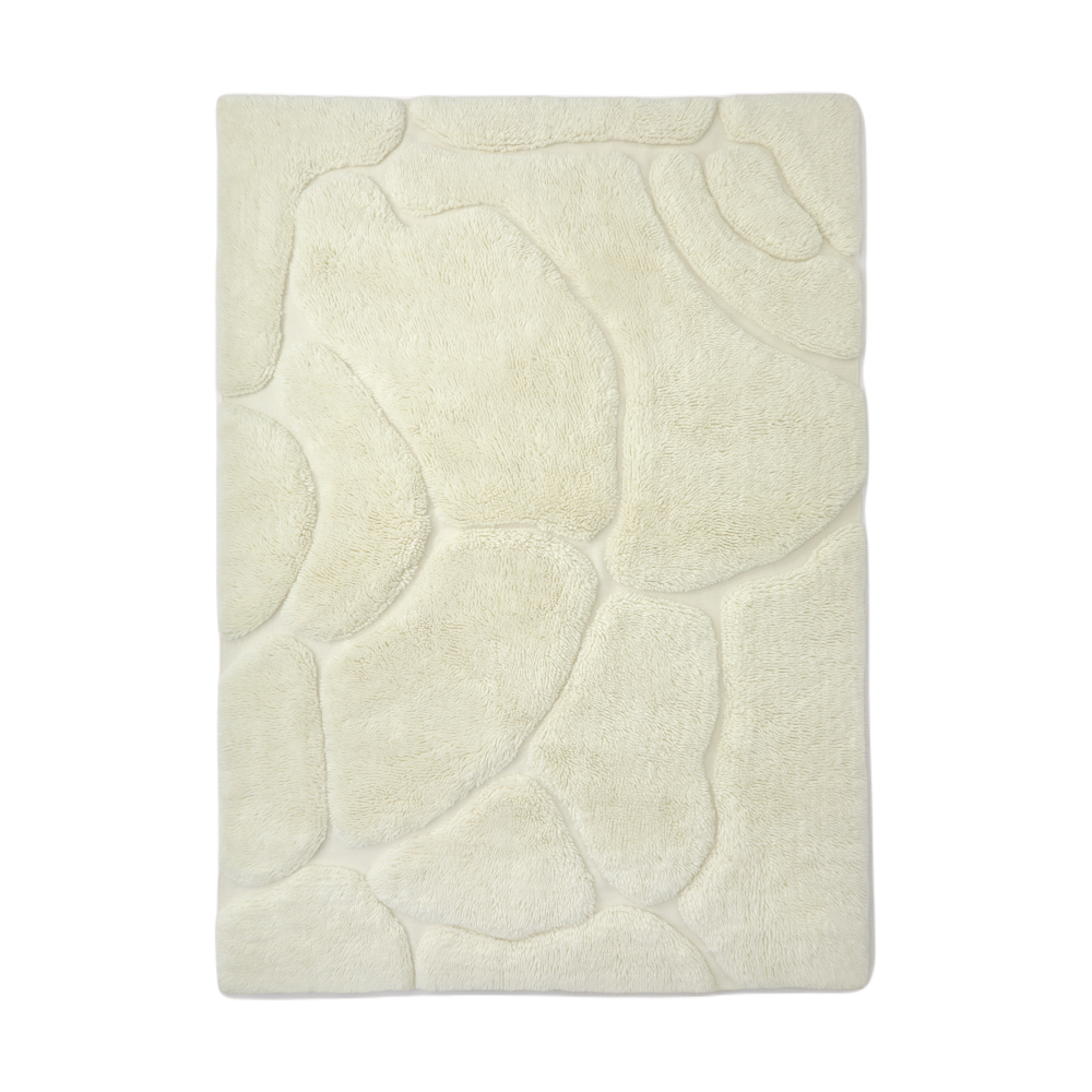 Kullin ullmatta 250x350 cm, Offwhite