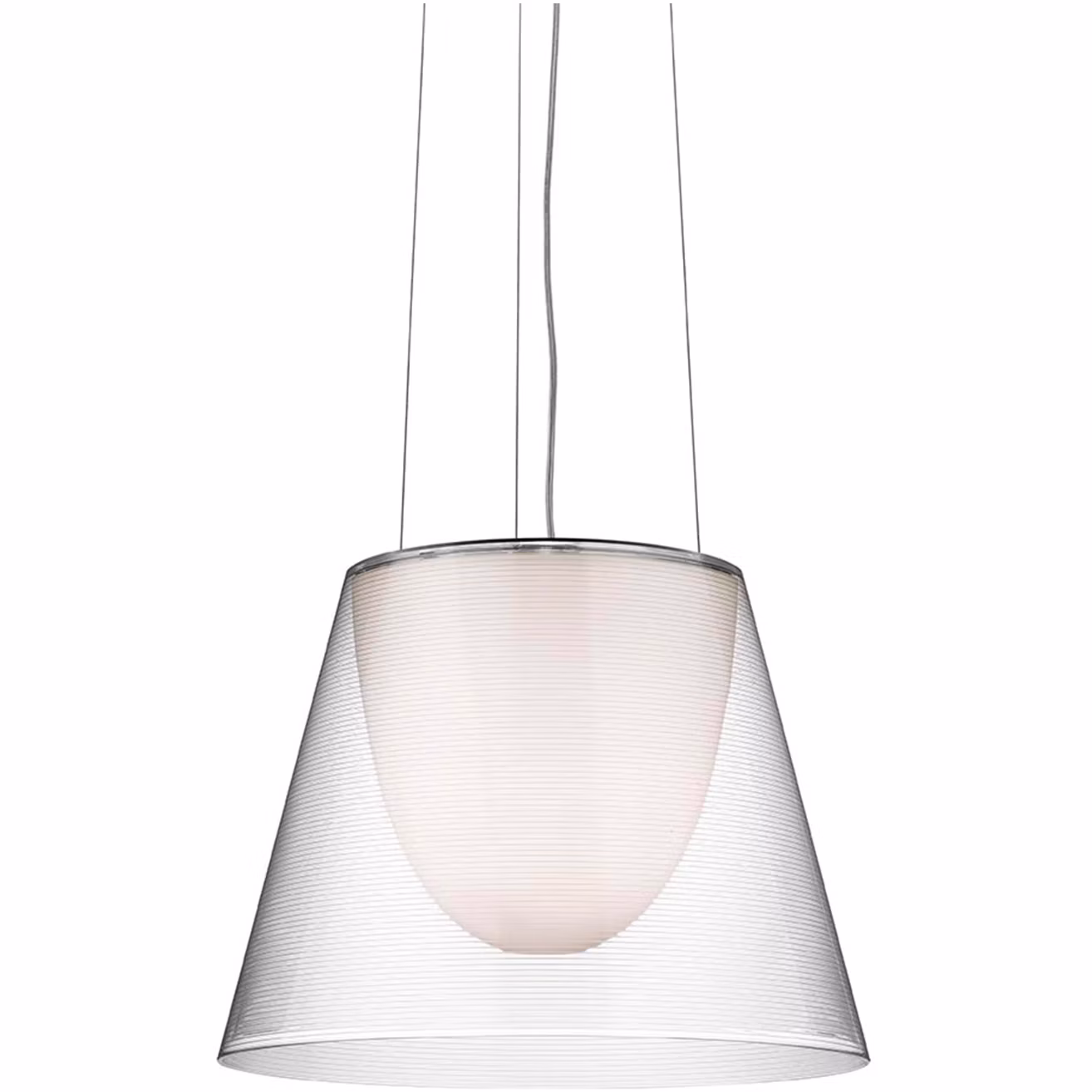 Ktribe S2 Taklampa, Transparent