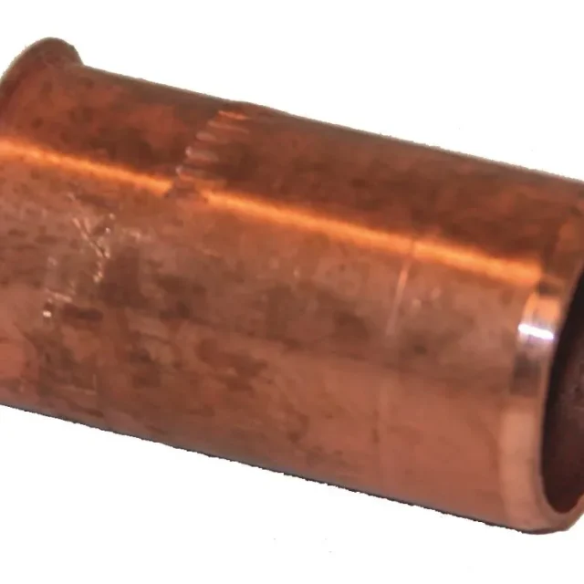 Ezze 1866117 Stödhylsa maxtemperatur +95°C, med rillor 12 x 1,0 mm