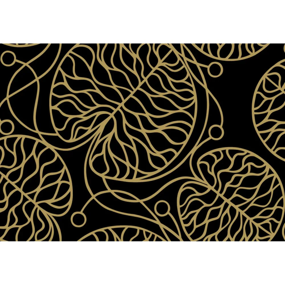 Marimekko 7 Bottna 25923 Svart Tapet - Midbec | Stuvbutiken