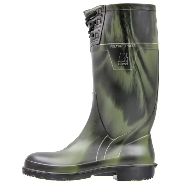 Sievi Light Boot Camo O5 Yrkesstövel svart/grön 44