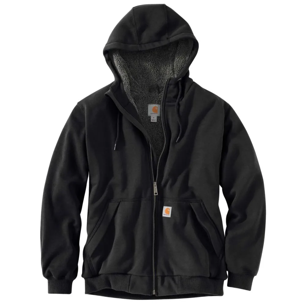 Carhartt Midweight Sherpa-Lined Sweatshirt Luvtröja Svart