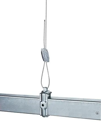 Gripple HF01-10 Vajerupphängning 15 kg, varmförzinkad 10 m x 1,5 mm, 10-pack - Bild 2