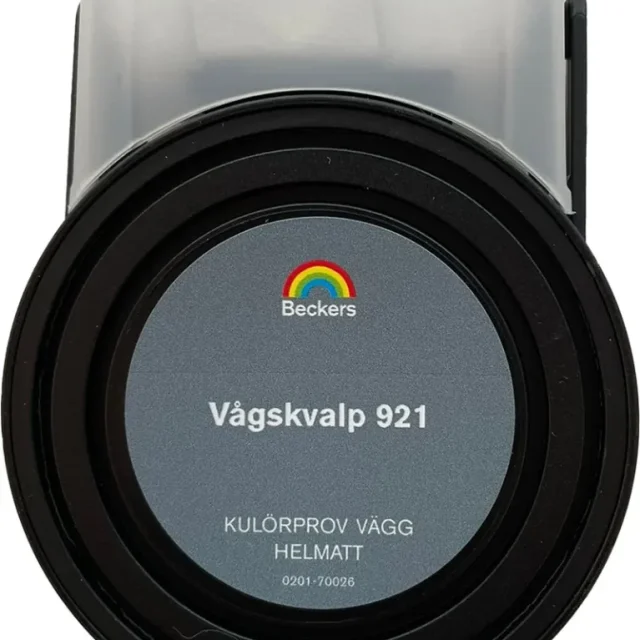 Beckers Kulörprov Helmatt 55ml Vågskvalp 921 0,055 L Vågskvalp 921