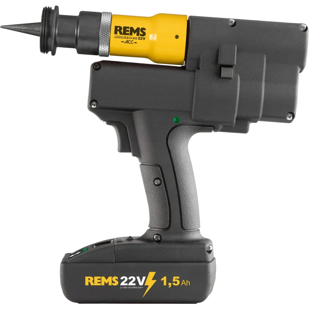 REMS Akku-Ex-Press P 22 V ACC Rörexpander med batteri och laddare