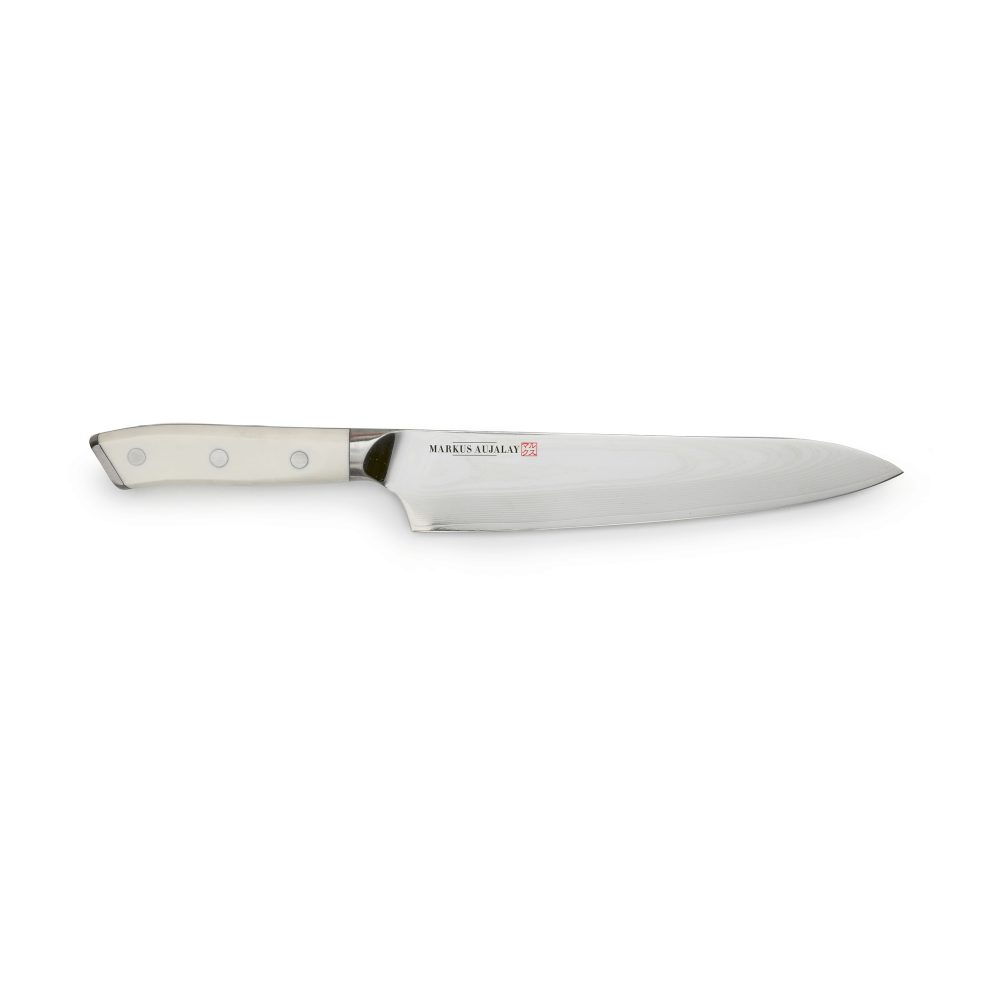 Markus Damaskus kockkniv, 32 cm